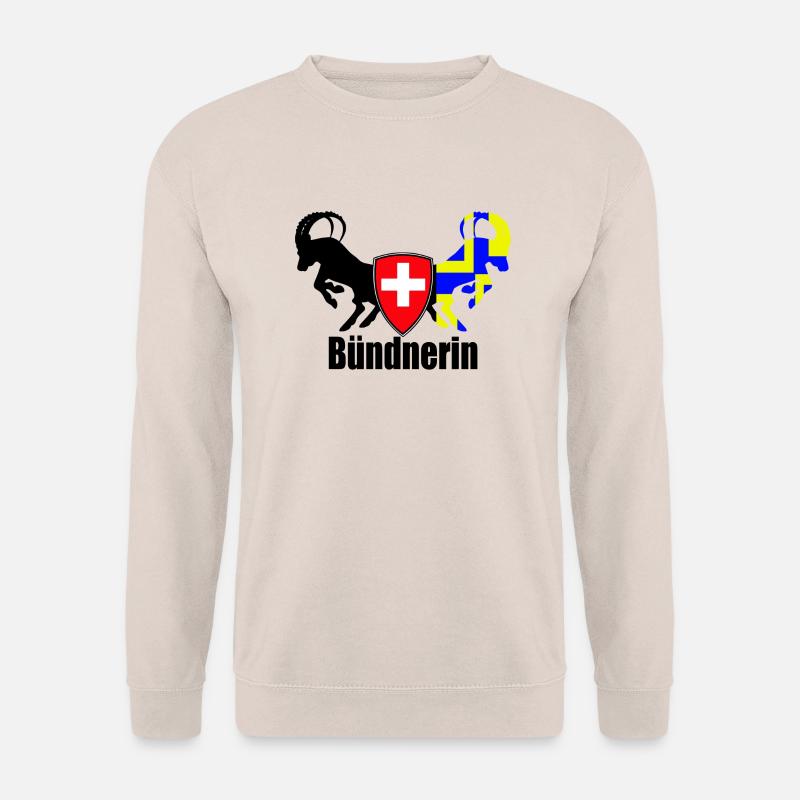 bündnerin - Unisex Pullover - Sand