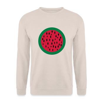 melone - Unisex Pullover - Sand - Vorne - Alina (178cm) & Michal (187cm)