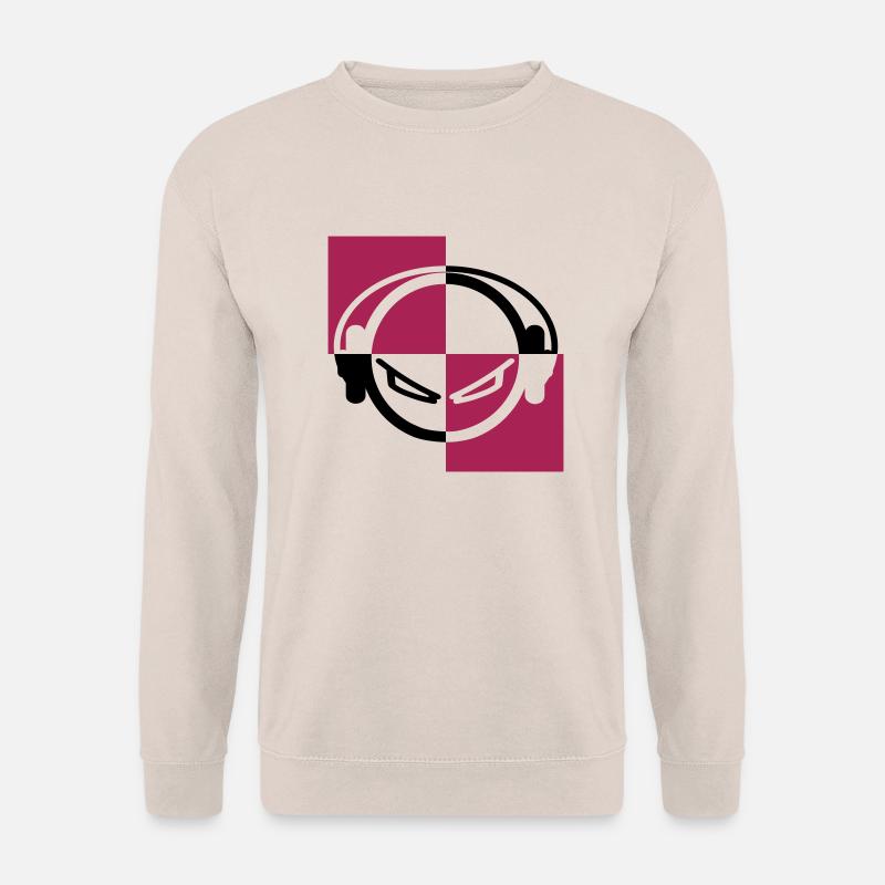 headphones - Unisex Pullover - Sand