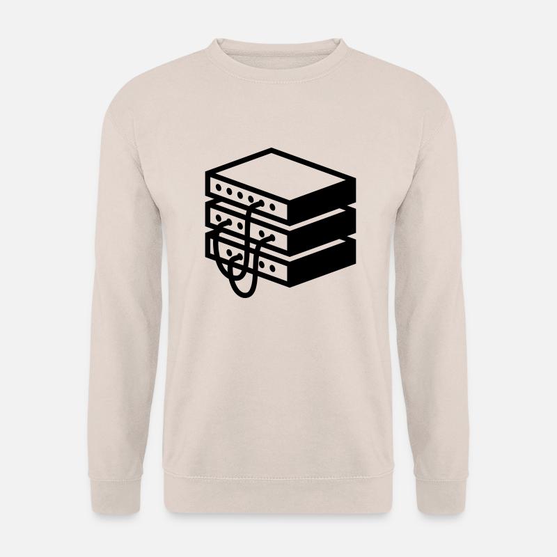 Old fashioned Server - Unisex Sweatshirt - sand