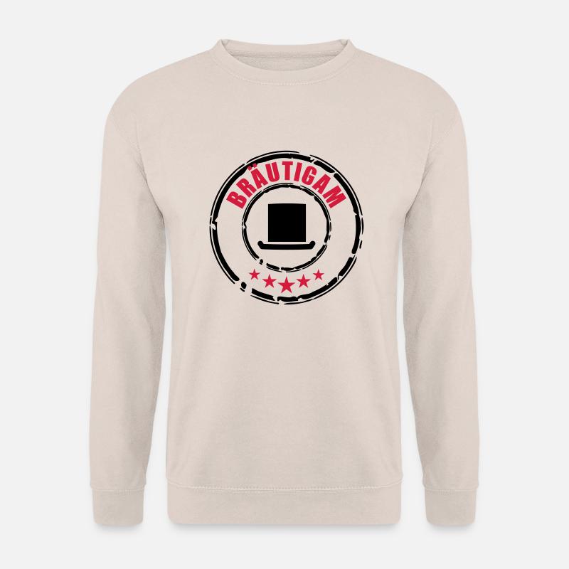 Bräutigam Stempel - Unisex Pullover - Sand