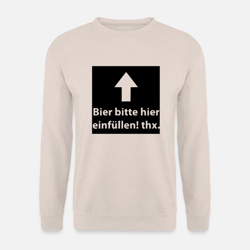 einfüllen1 - Unisex Pullover - Sand