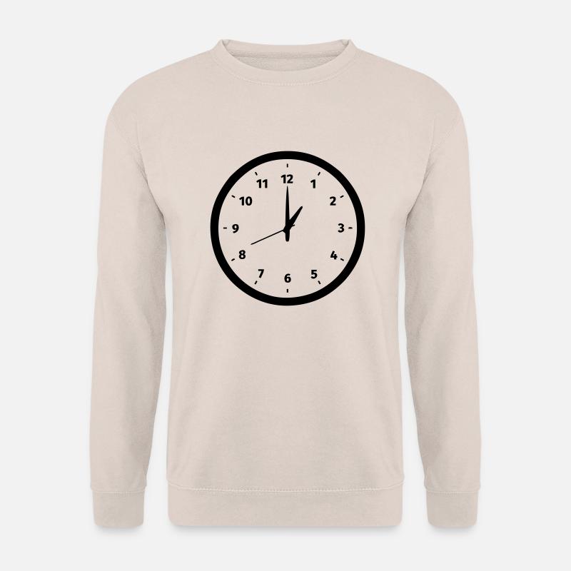 Uhr - Unisex Pullover - Sand
