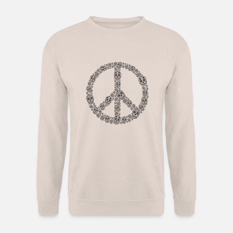 Skull Peace - Unisex Pullover - Sand