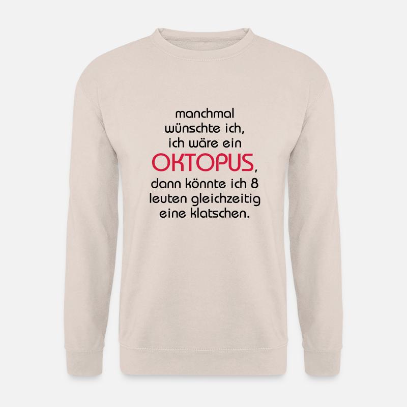Oktopus - Unisex Pullover - Sand