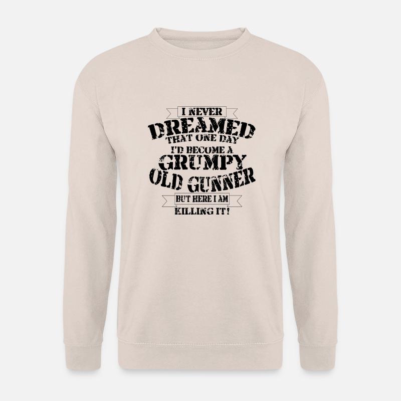 Grumpy Old Gunner - Unisex Sweatshirt - sand