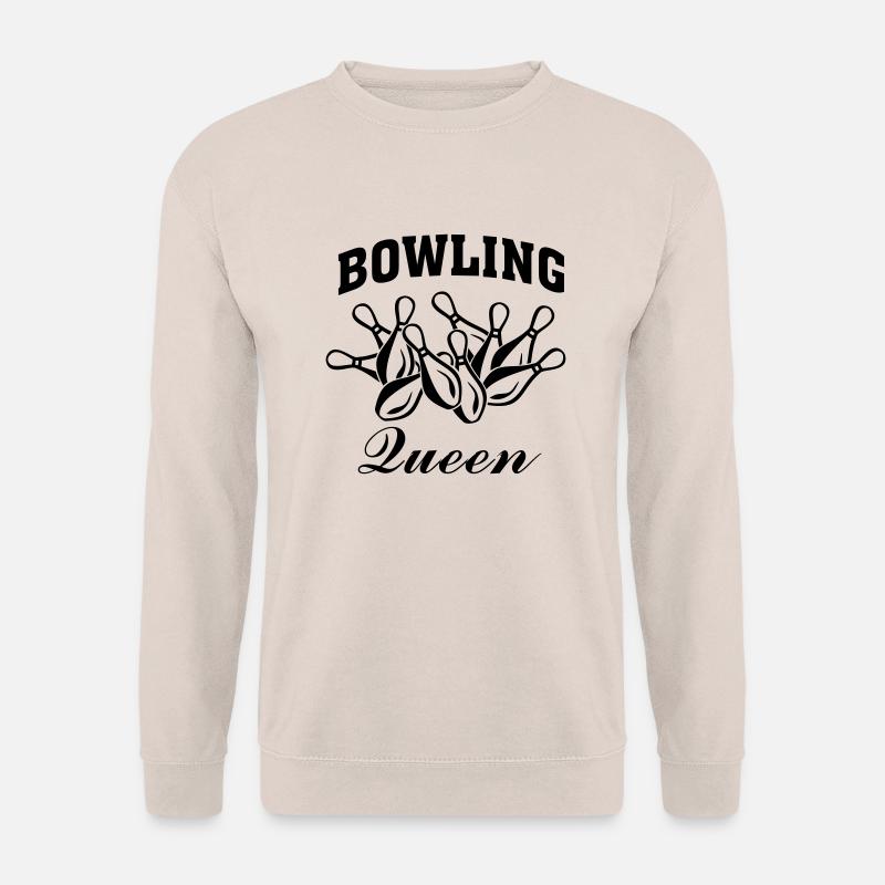 Bowling Queen - Unisex Pullover - Sand