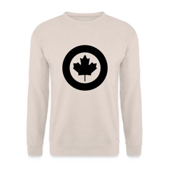 sign canada - Sweat-shirt Unisexe - sable - Devant - Alina (178cm) & Michal (187cm)