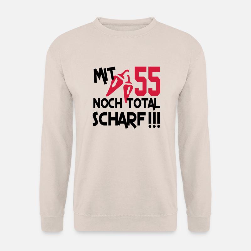 total_scharf_55 - Unisex Pullover - Sand