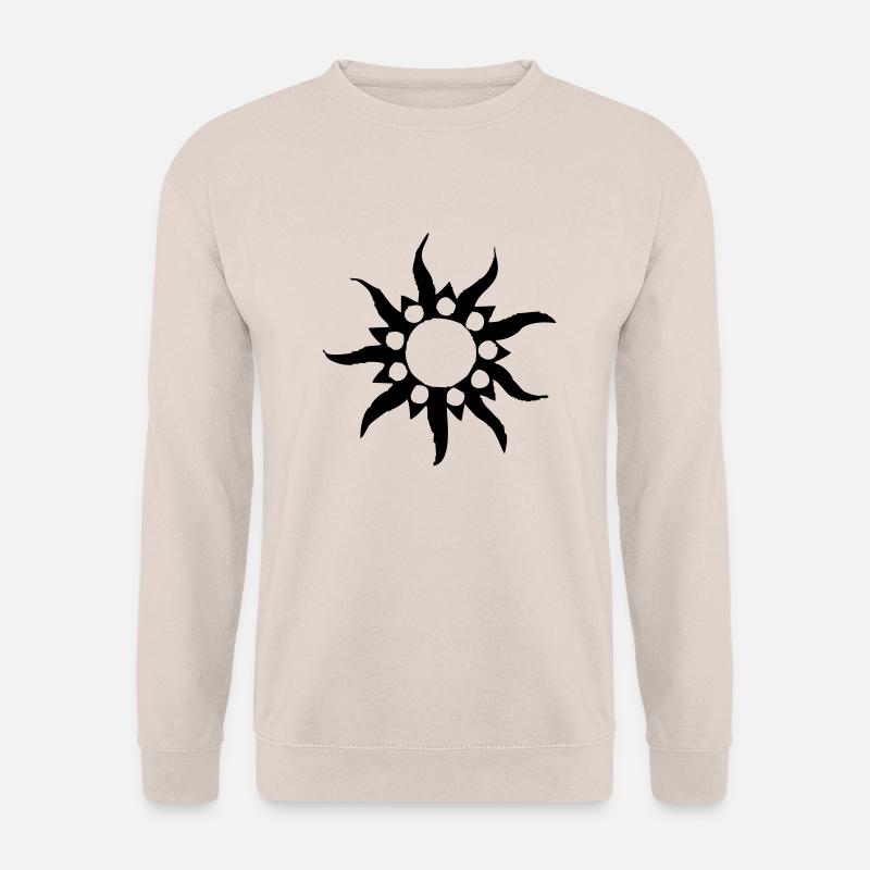 tribal sun - Unisex Pullover - Sand