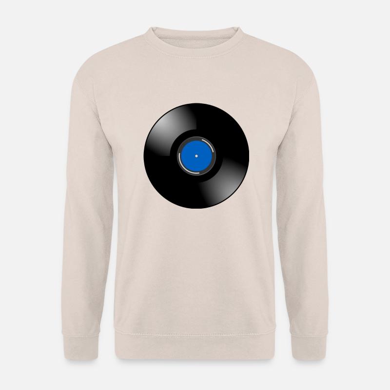 Schallplatte - Unisex Pullover - Sand