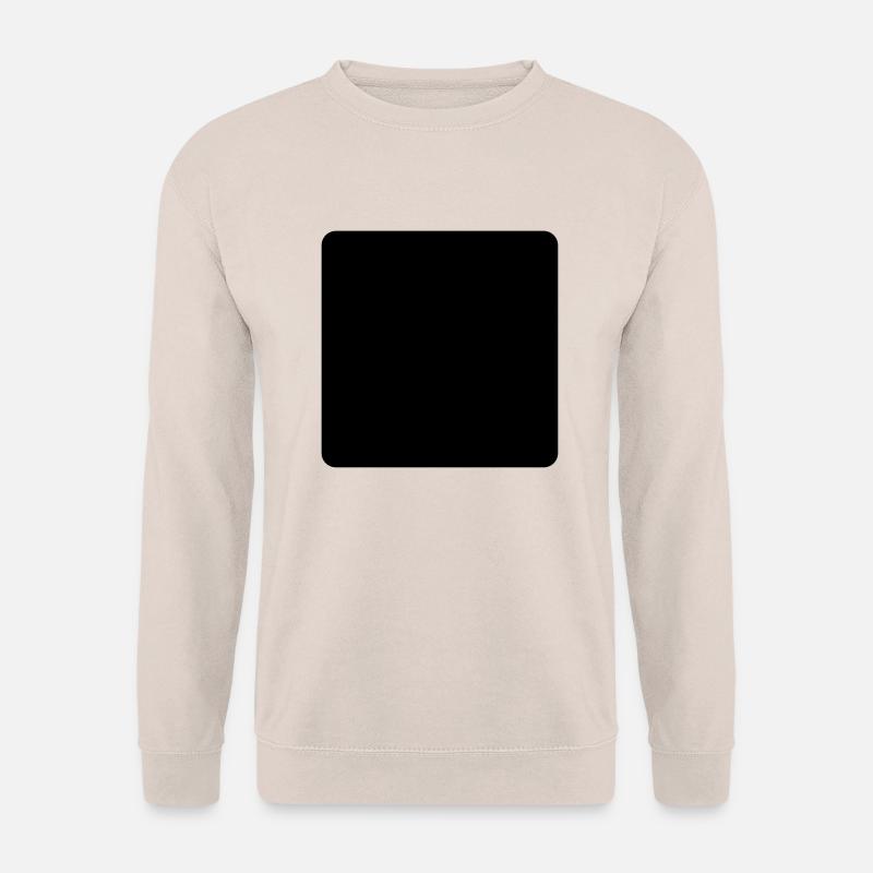 Math symbol - black square - Unisex Sweatshirt - sand