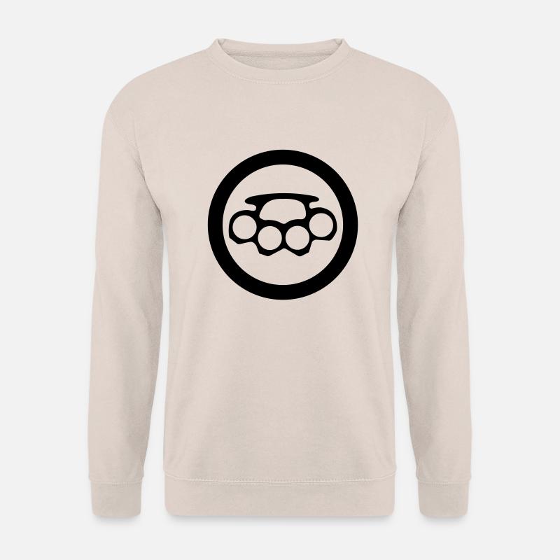 schlagring icon - Unisex Pullover - Sand