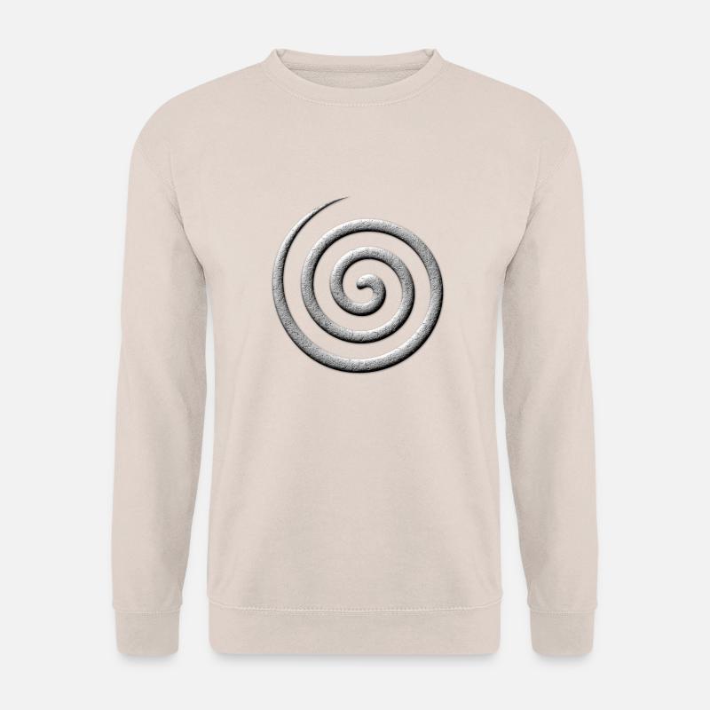 ancient_spiral_stone - Unisex Pullover - Sand
