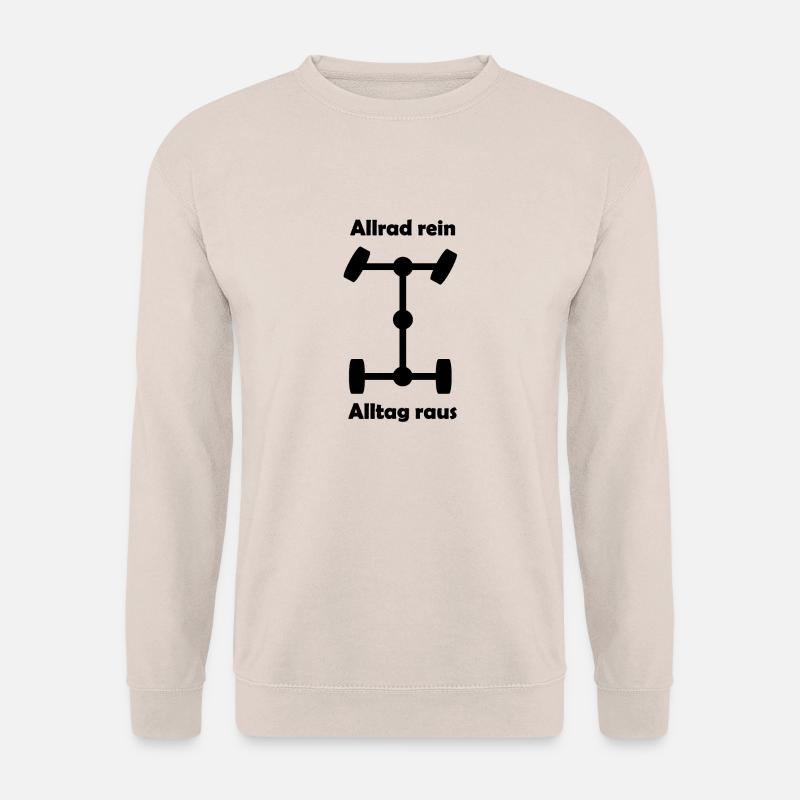 Allrad / 4WD - Unisex Pullover - Sand