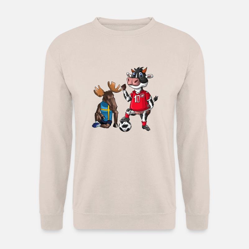 Schweiz Schweden - Unisex Pullover - Sand