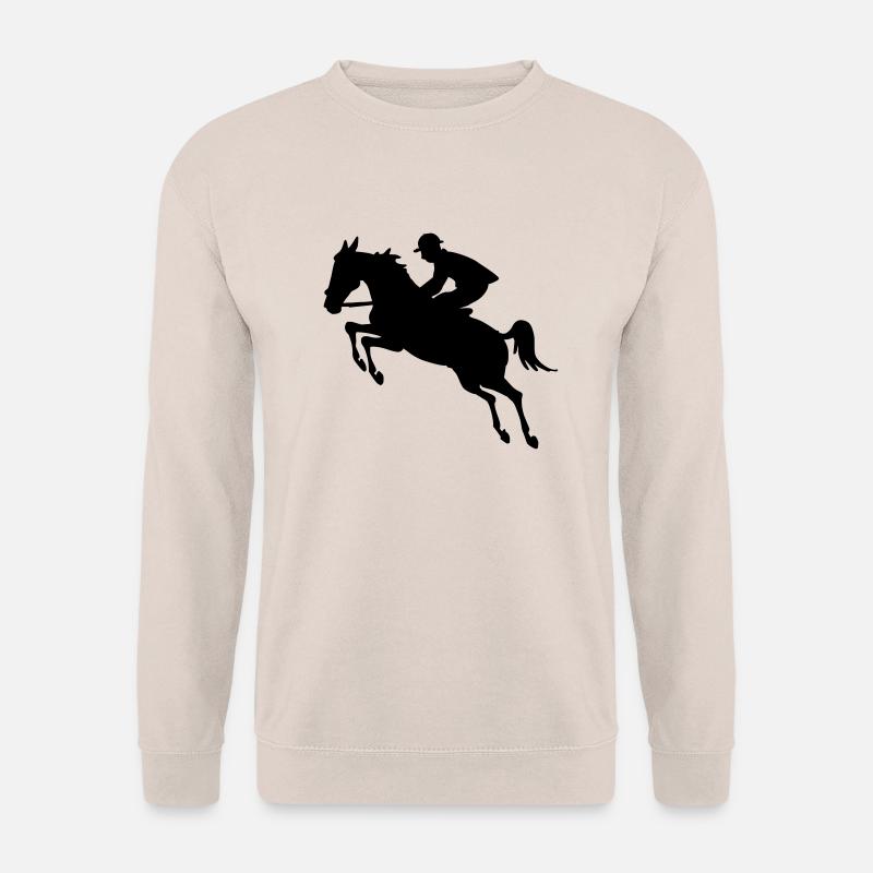 Reiter Springen - Unisex Pullover - Sand