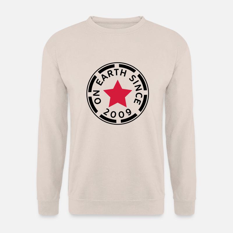 on earth since 2009 (uk) - Unisex Sweatshirt - sand