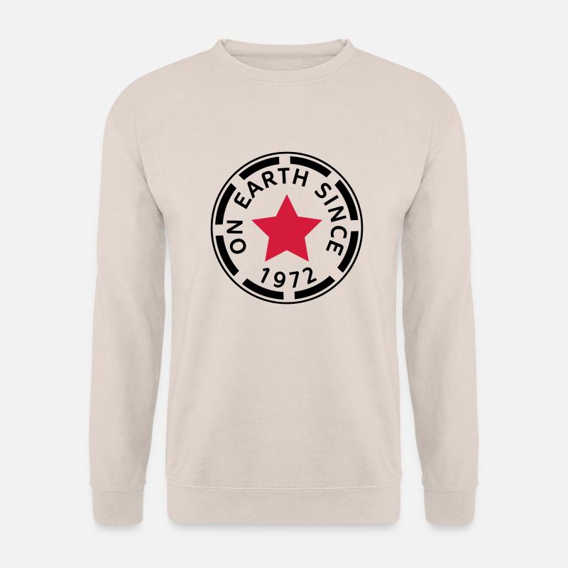 on earth since 1972 (uk) - Unisex Sweatshirt - sand