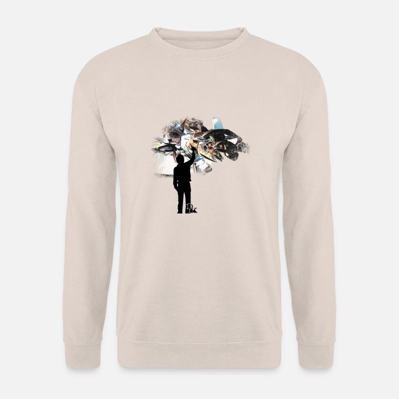 Graffiti ist Kunst 3 von dk - Unisex Pullover - Sand