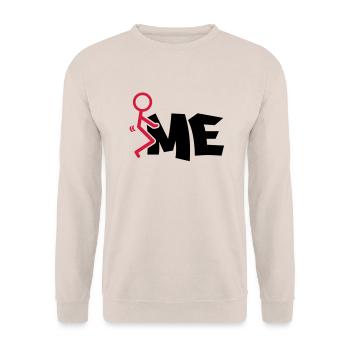 baise-moi - Sweat-shirt Unisexe - sable - Devant - Alina (178cm) & Michal (187cm)