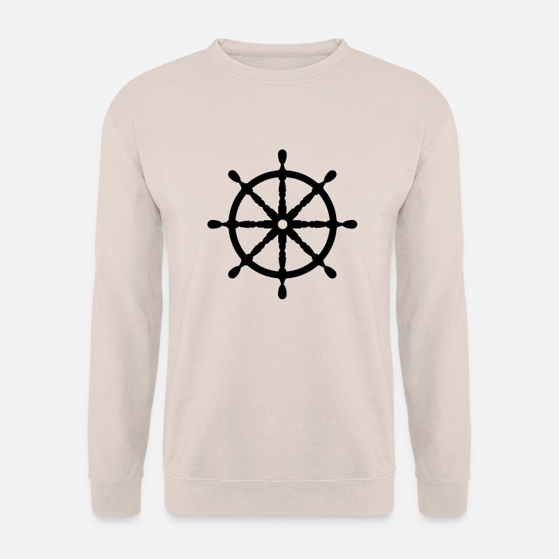 steuerrad__f1 - Unisex Pullover - Sand