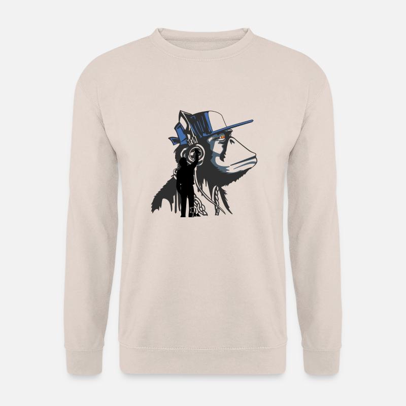 Graffiti ist Kunst von dk - Unisex Pullover - Sand