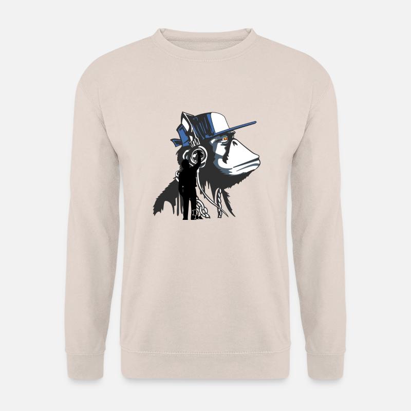 Graffiti ist Kunst von dk - Unisex Pullover - Sand