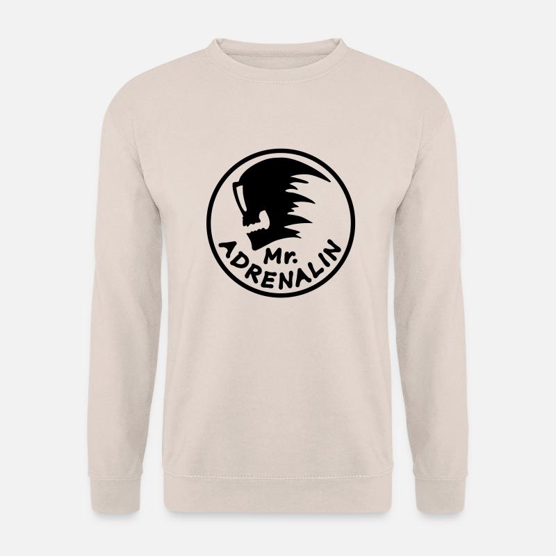 mr_adrenalin_l - Unisex Sweatshirt - sand