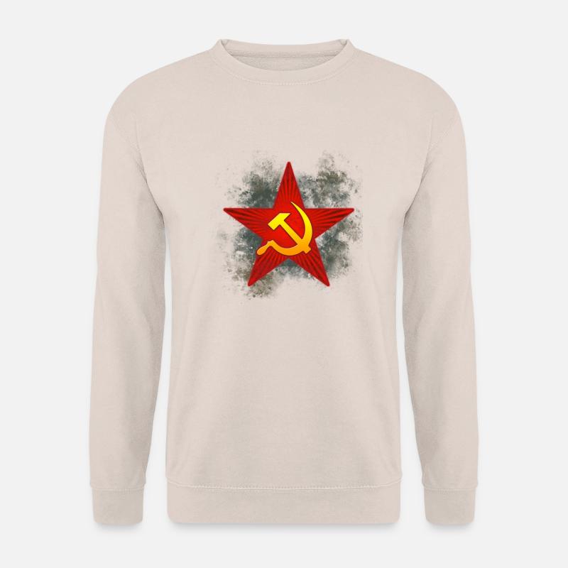 Sowjet roten Stern-Emblem - Unisex Pullover - Sand