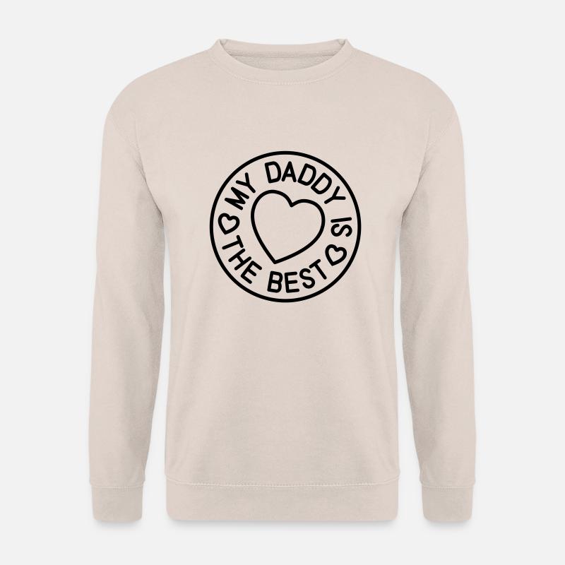 my_daddy_is_the_best2___f1 - Unisex Pullover - Sand
