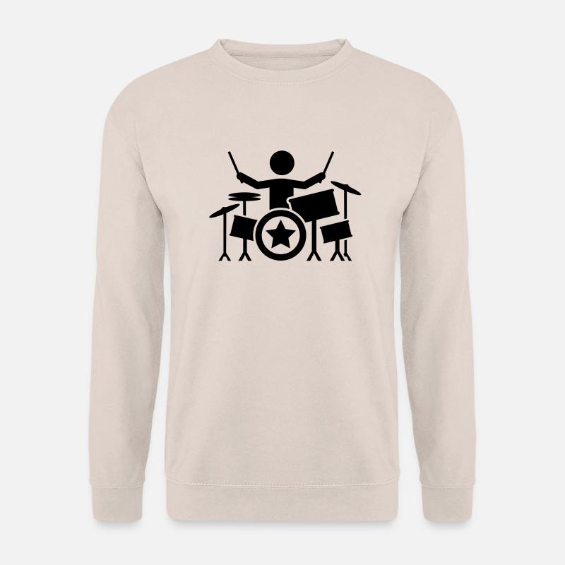 drummer_wo1 - Unisex Pullover - Sand
