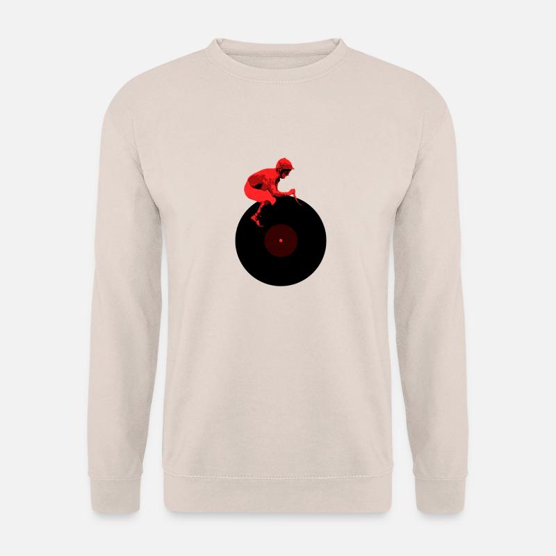 Disc Jockey DJ cool T-Shirt - Unisex Pullover - Sand