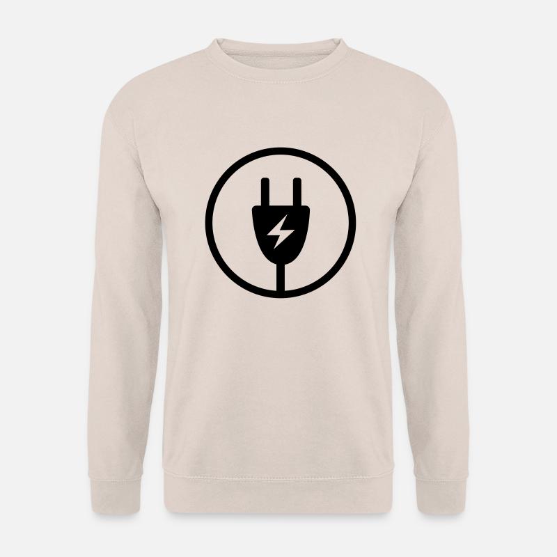Stromstecker - Unisex Pullover - Sand