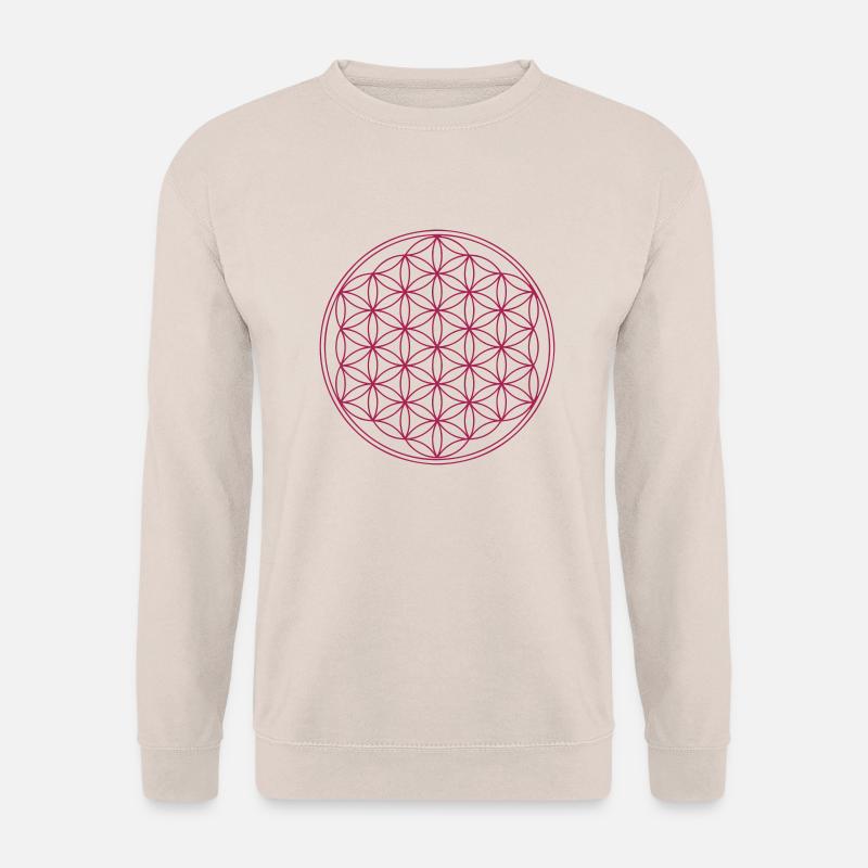 Blume des Lebens - Unisex Pullover - Sand
