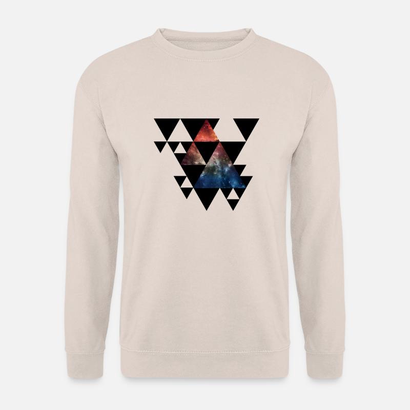 Triangles - Unisex Pullover - Sand