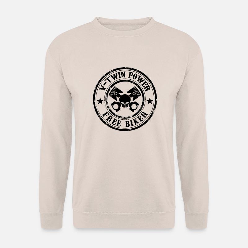 Free Biker design 02 - Unisex Pullover - Sand