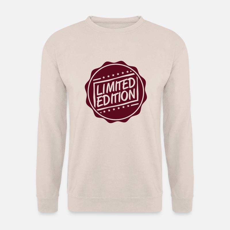 Limited Edition Round Stamp Logo - Unisex Pullover - Sand