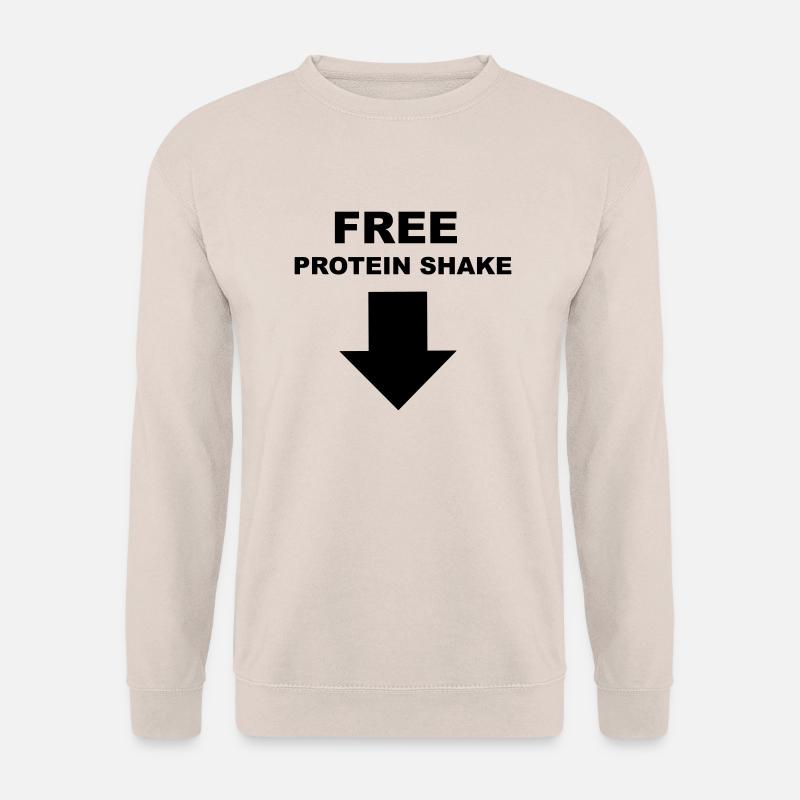 Protein Shake - Unisex Pullover - Sand
