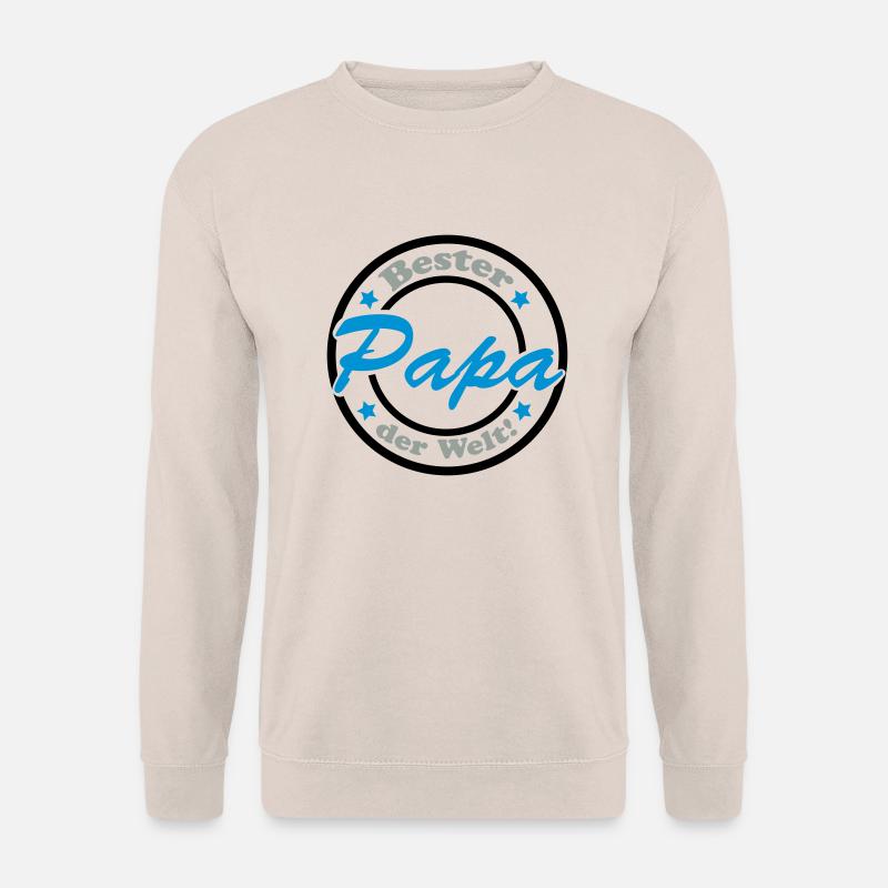 bester_papa_der_welt2 - Unisex Pullover - Sand