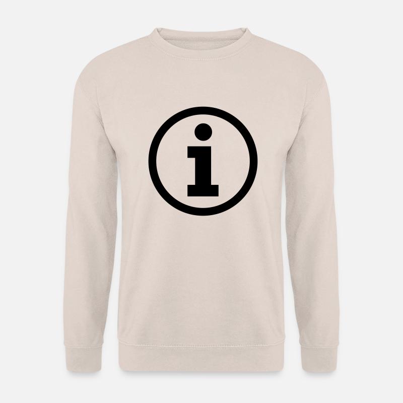 info - Unisex Pullover - Sand