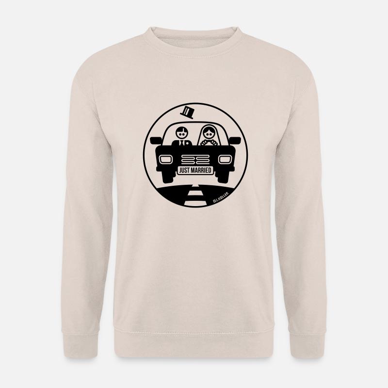 Just Married – Flitterwochen (1C) - Unisex Pullover - Sand