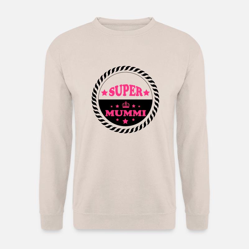 Super mummi - Unisex Pullover - Sand