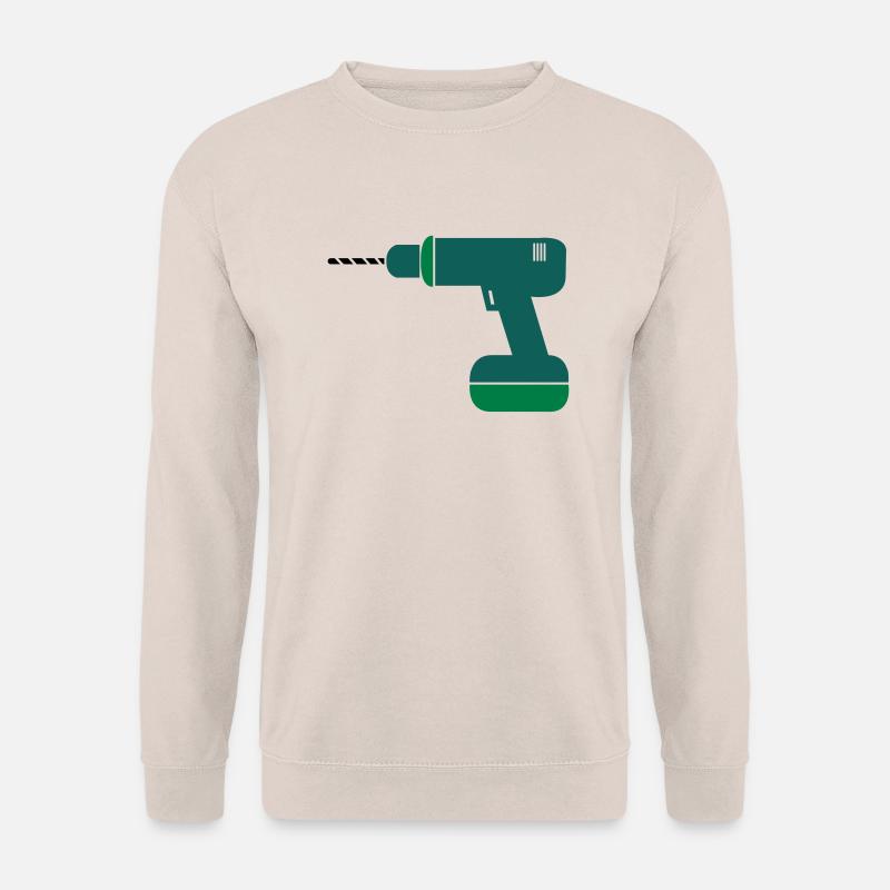 bohrmaschine2 - Unisex Pullover - Sand
