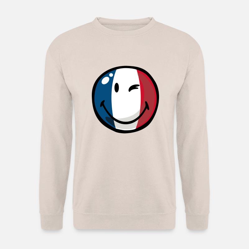 Smiley France - Unisex Pullover - Sand