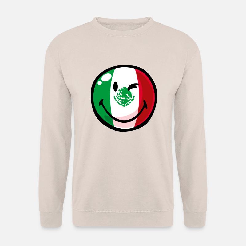Smiley Mexico - Unisex Pullover - Sand
