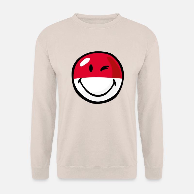 Smiley Indonesia - Unisex Pullover - Sand