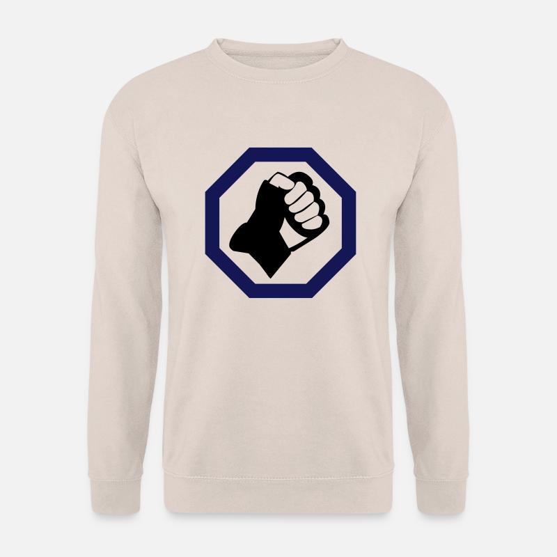 mma handschuh - Unisex Pullover - Sand