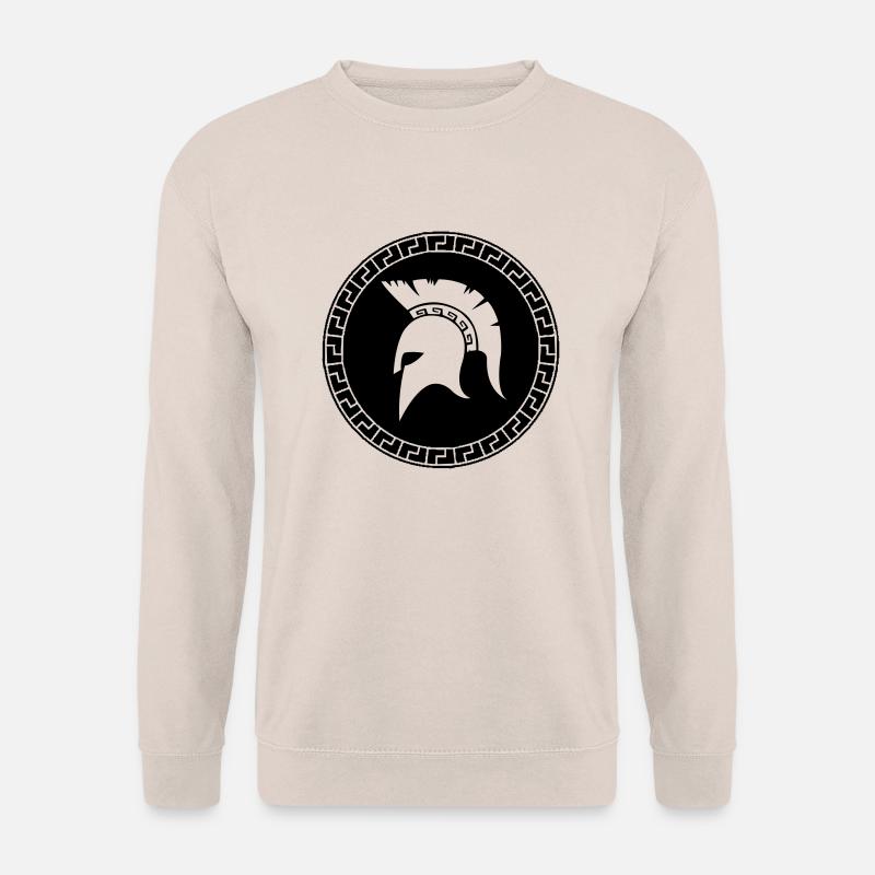 sparta_helm_01 - Unisex Pullover - Sand