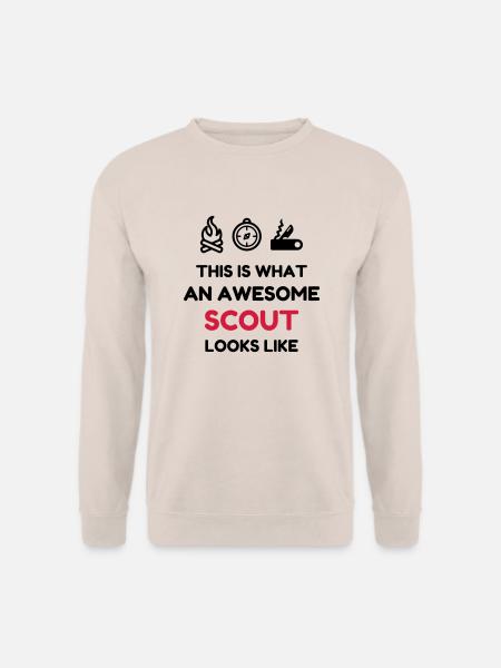 scout / scouting / scoutisme / guide - Sweat-shirt Unisexe - sable